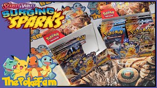 Hitting An Epic Card Hydreigon Ex  Pokemon Surging Sparks Booster Box 5 [upl. by Michaelina]