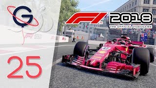 F1 2018  MODE CARRIÈRE FR 25  Force India en force à Bakou  Azerbaïdjan [upl. by Htebezile]