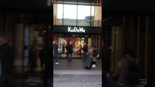 KaDeWe in Berlin opens its doors at 1000am [upl. by Oisangi]