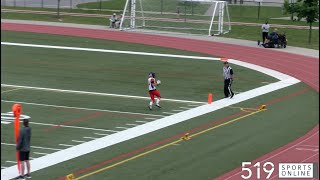 OSFL Football Under 18  Peel Panthers vs Brantford Bisons [upl. by Edelsten]