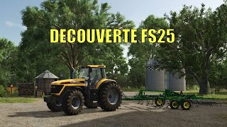 FS25 Découverte du menu et des 3 maps [upl. by Rihsab]