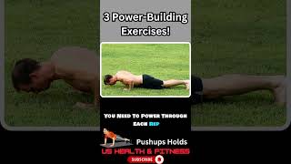 How To Make PushUps HARDER PowerBuilding Exercises acft fitness education [upl. by Aremat]