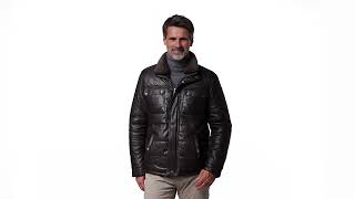 Bugatti Herren LederSteppjacke  263450  Personalshop [upl. by Laius696]