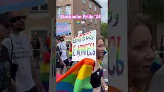 Stockholm Pride ‘24 🏳️‍🌈🏳️‍⚧️ stockholm [upl. by Dorca884]