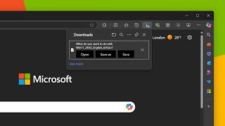 Microsoft Edge Update Brings a Small but Significant Change to Downloads [upl. by Lillith]