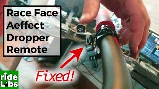 Replace Race Face Aeffect Dropper Remote  Howto [upl. by Hsot]