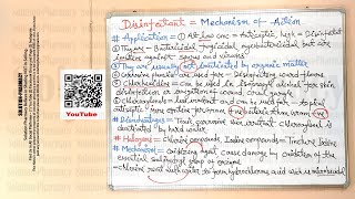 Microbiology 90  Disinfectant 03  Mechanism of Action of Disinfectants Part02  Disinfectants [upl. by Einnod251]