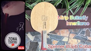 Blade Andro Treiber Ci Off Mirip ZLC Butterfly Spin Dan Speed Kenceng Rekomendasi Zona Pingpong [upl. by Tnarg]