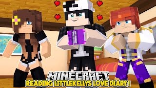 READING LITTLE KELLYS DIARY Minecraft Love Story  wRaven amp Penny  Custom Minecraft Roleplay [upl. by Albemarle]