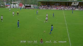 Cordial Cup Tirol 2023 l 8 Team Round STB Vs Eintracht Frankfurt [upl. by Secundas]