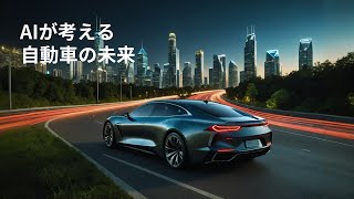 【AI × 未来】AIが考える自動車の未来 [upl. by Amilas]