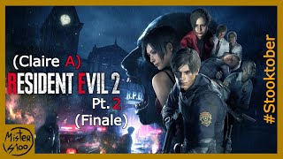 As Claire as Day  Resident Evil 2 Remake Pt 5 ClaireFinale PS5 [upl. by Eitak355]