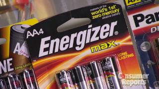 AA Batteries Which perform best in Consumer Reports tests 2011  Consumer Reports [upl. by Gudren]