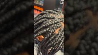 Box braids latesthairstylesforblackwomen hairstyles knotlessbraids [upl. by Winola649]