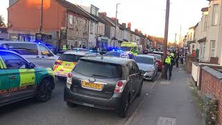 Knife stabbing Coventry on Stoney Stanton Road [upl. by Nirot]