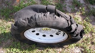 Blown tires on Aliner or small travel trailers Why [upl. by Hteazile]