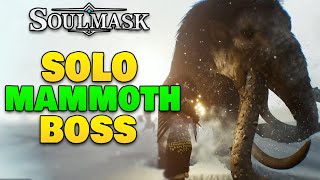 SOLO Mammoth Boss In Official PVP Server [upl. by Casmey]