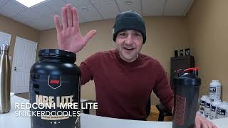 Review Redcon1 MRE Lite Snickerdoodles [upl. by Nednarb]