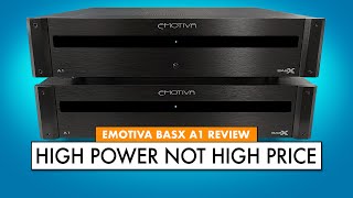 The MORE AFFORDABLE Emotiva To Buy BasX A1 Review  EMOTIVA REVIEW [upl. by Doubler]