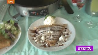 Nutella Crepes amp a French Festival  Great Day SA [upl. by Euqinomad]