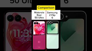 Motorola Razr 50 Ultra vs Samsung Z Flip 6 shorts moto samsung [upl. by Nnaycart604]