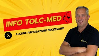 INFO TOLC MED N3  Alcune precisazioni necessarie [upl. by Ecinna560]