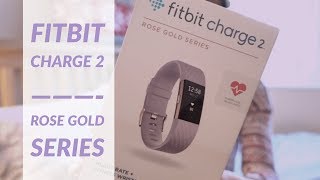 Fitbit Charge 2 Unboxing  Setup  Rose Gold Series [upl. by Benson860]