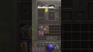 The Runeword Rerolling diablo2resurrected shorts [upl. by Jasmine]