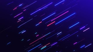 Rounded Neon Multicolored lines Animation Background Video  Footage  Screensaver [upl. by Ahsienel]