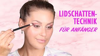 Makeup für Anfänger  Lidschatten schminken Step by Step Anleitung  Vicky Lash [upl. by Katerine91]