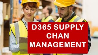 Dynamics D365 Supply Chain Management Overview [upl. by Paget59]