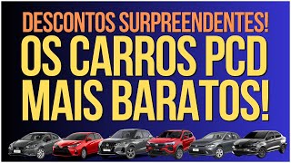 IMPERDÍVEL OS CARROS PCD MAIS BARATOS DO BRASIL DESCONTOS INCRÍVEIS [upl. by Loseff]