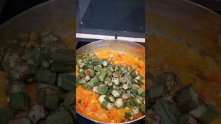 Delicious Bendakaya Curry Recipe  South Indian Okra Curry  Quick amp Easy Shorts BendakayaCurry [upl. by Yelir]