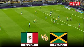 🔴LIVE  MEXICO vs JAMAICA I I Efootball Pes 2021 GAMEPLAY [upl. by Raknahs]