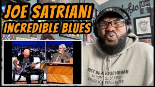 ￼ Joe Satriani  Incredible Blues  REACTION [upl. by Kailey385]