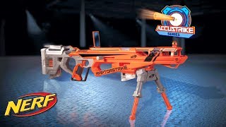 NERF  NStrike Elite Accustrike Raptorstrike Blaster Official TV Commercial [upl. by Hatnamas642]