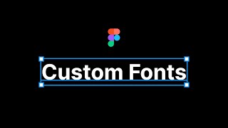 Add Custom Fonts to Figma  Quick Tip [upl. by Broeder]