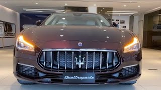 2024 Maserati Quattroporte GT Luxury Sedan  Exterior Interior Walkaround  2024 LA Auto Show [upl. by Aneelad]