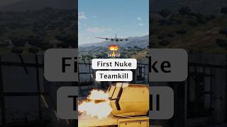 WAR THUNDER FIRST NUKE TEAMKILL 👹 [upl. by Spindell]