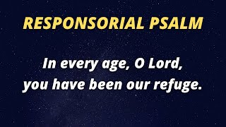 Responsorial Psalm September 4 2022 [upl. by Ellahcim]