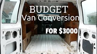 Budget Van Conversion  Ford Econoline 3000 [upl. by German]