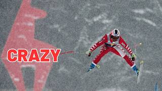 Top 5 Craziest Alpine Skiing World Cup Moments [upl. by Scevor]