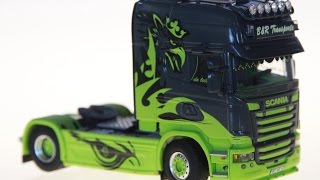 WSI Models BampR Transporte Scania R Topline Streamline TRUCKMO 011679 [upl. by Leban]