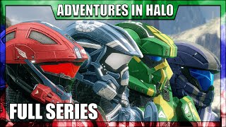 Adventures in Halo Season 1 FULL SERIESHalo Machinima Series [upl. by Natie170]