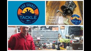 Ocean City 922 Topsail 70 year old fishing reel how to service [upl. by Maker]