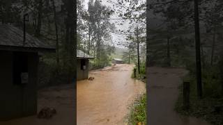 North Carolina Flooding Video near Boone 👀 [upl. by Viddah]