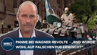 PUTSCH GEGEN PUTIN WagnerAufstand in Russland überrascht BND  USA hatten Informationen  WELT [upl. by Gretta]