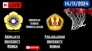 Sriwijaya Vs Padjadjaran University woman Live Basketball  Indonesian Student Womens League [upl. by Cerf]