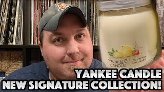 BREAKING NEWS Yankee Candle Signature Collection Revealed  2 Wick Candles  Goodbye Single Wicks [upl. by Nuawad]