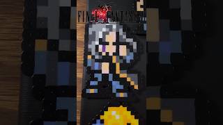 Setzer Gabbiani  Final Fantasy VI square perlerbeads snes [upl. by Silverts196]